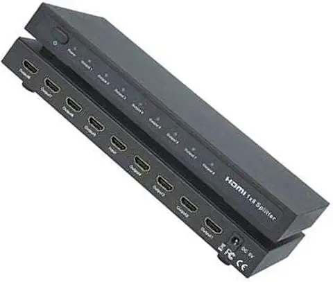 موزع إشارة قمر صناعي 8 منافذ