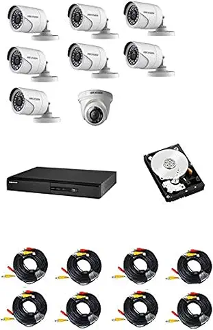 نظام DVR 8 قنوات مع كاميرات